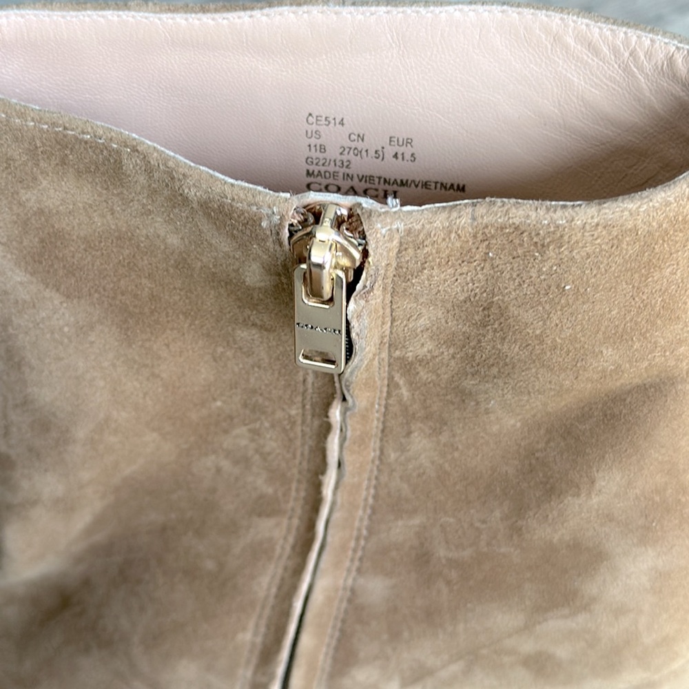 Coach Iona suede booties - Picture 7 of 12